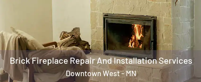 Brick Fireplace Repair And Installation Services Downtown West - MN