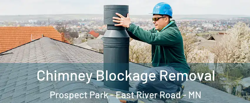 Chimney Blockage Removal Prospect Park - East River Road - MN