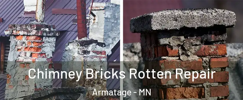Chimney Bricks Rotten Repair Armatage - MN