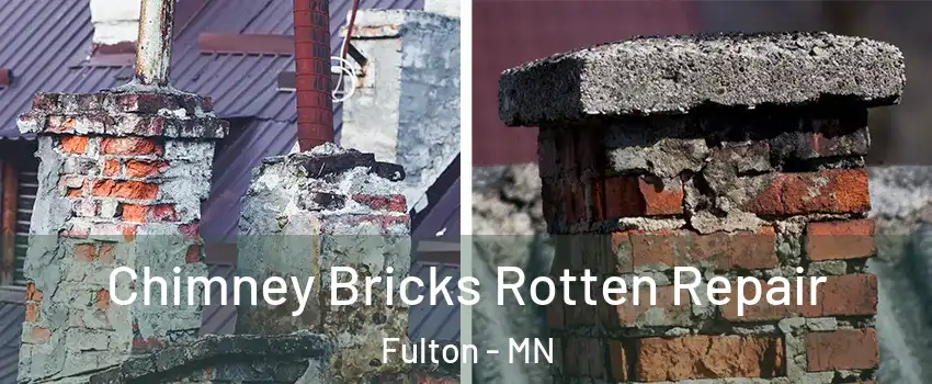 Chimney Bricks Rotten Repair Fulton - MN