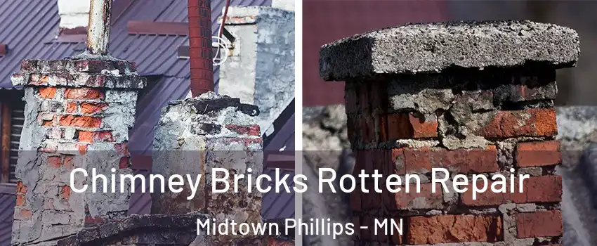Chimney Bricks Rotten Repair Midtown Phillips - MN