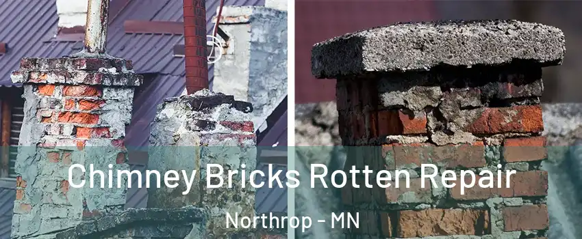 Chimney Bricks Rotten Repair Northrop - MN