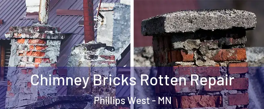 Chimney Bricks Rotten Repair Phillips West - MN