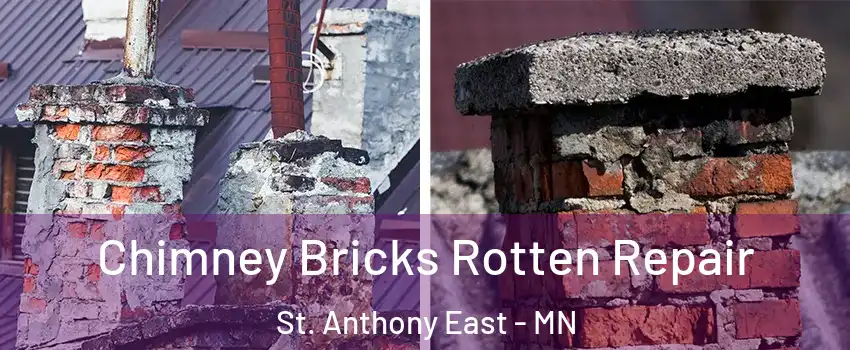 Chimney Bricks Rotten Repair St. Anthony East - MN