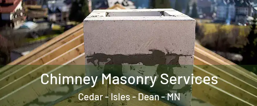 Chimney Masonry Services Cedar - Isles - Dean - MN