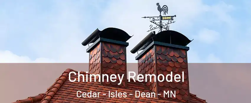 Chimney Remodel Cedar - Isles - Dean - MN