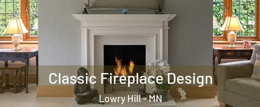 Classic Fireplace Design Lowry Hill - MN
