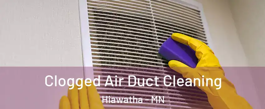 Clogged Air Duct Cleaning Hiawatha - MN