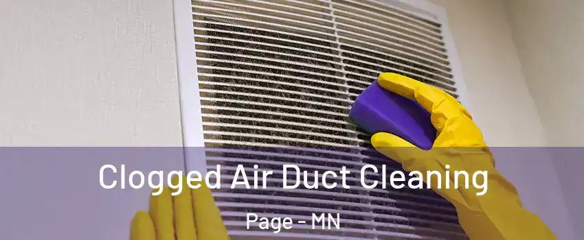 Clogged Air Duct Cleaning Page - MN