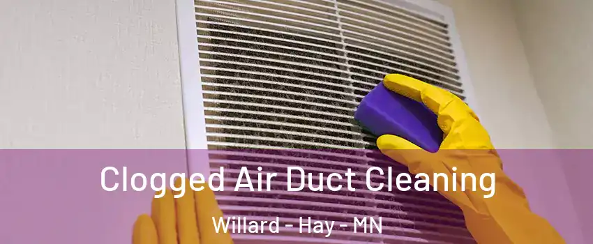 Clogged Air Duct Cleaning Willard - Hay - MN