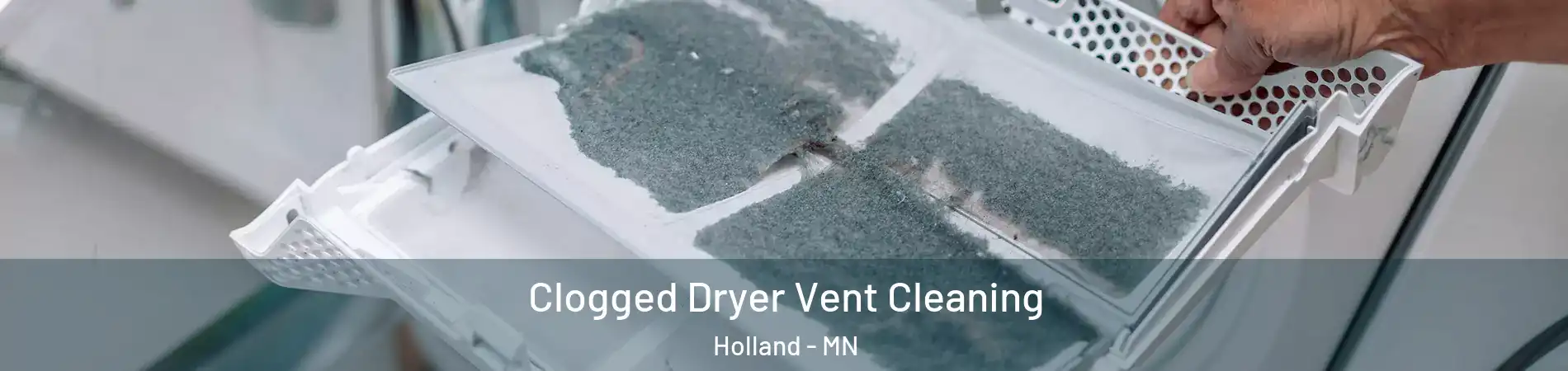 Clogged Dryer Vent Cleaning Holland - MN