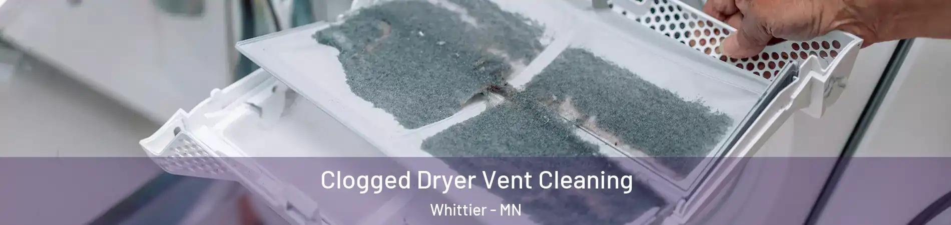 Clogged Dryer Vent Cleaning Whittier - MN