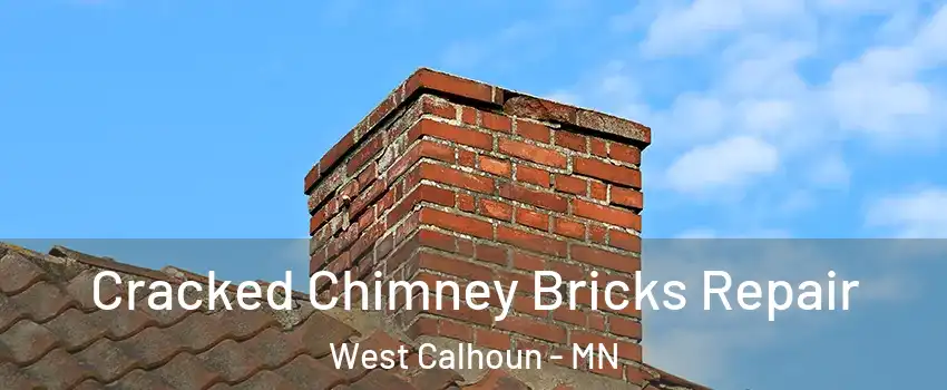Cracked Chimney Bricks Repair West Calhoun - MN