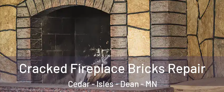 Cracked Fireplace Bricks Repair Cedar - Isles - Dean - MN