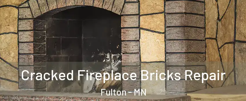 Cracked Fireplace Bricks Repair Fulton - MN