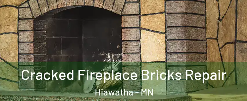 Cracked Fireplace Bricks Repair Hiawatha - MN