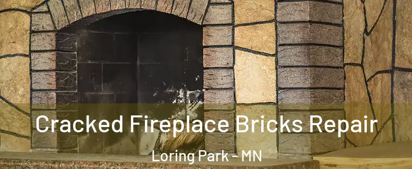 Cracked Fireplace Bricks Repair Loring Park - MN