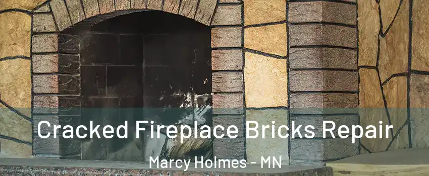 Cracked Fireplace Bricks Repair Marcy Holmes - MN