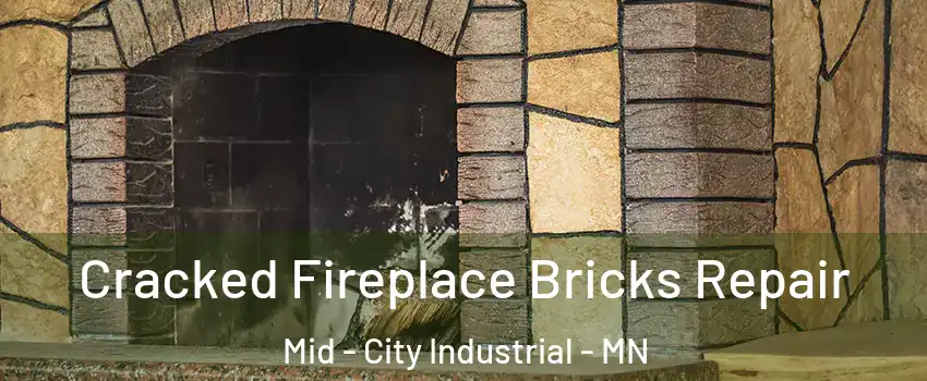 Cracked Fireplace Bricks Repair Mid - City Industrial - MN