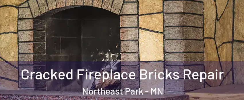 Cracked Fireplace Bricks Repair Northeast Park - MN