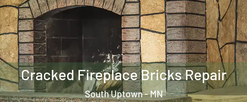 Cracked Fireplace Bricks Repair South Uptown - MN