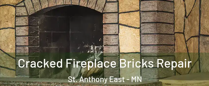 Cracked Fireplace Bricks Repair St. Anthony East - MN