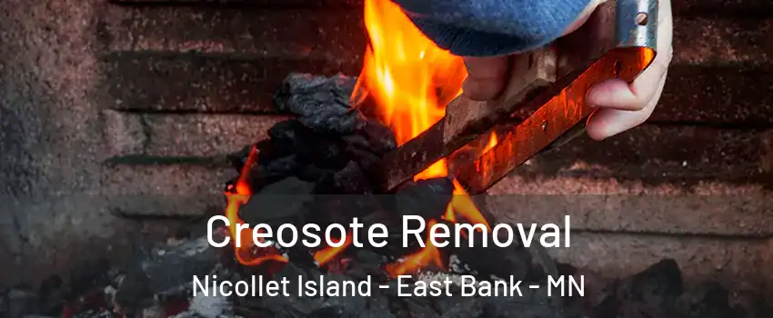 Creosote Removal Nicollet Island - East Bank - MN