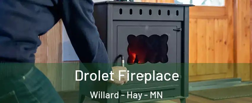 Drolet Fireplace Willard - Hay - MN