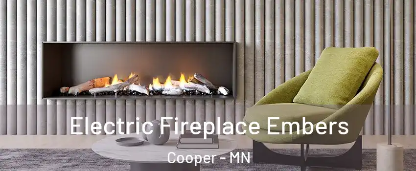 Electric Fireplace Embers Cooper - MN