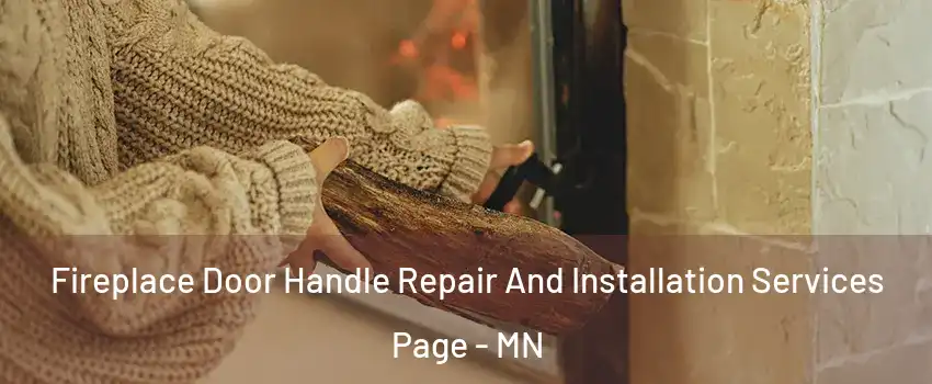 Fireplace Door Handle Repair And Installation Services Page - MN