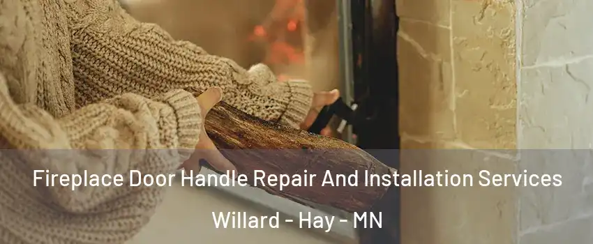 Fireplace Door Handle Repair And Installation Services Willard - Hay - MN