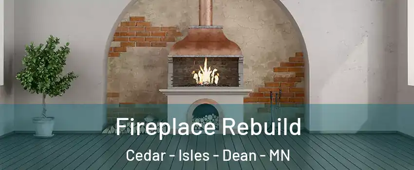 Fireplace Rebuild Cedar - Isles - Dean - MN