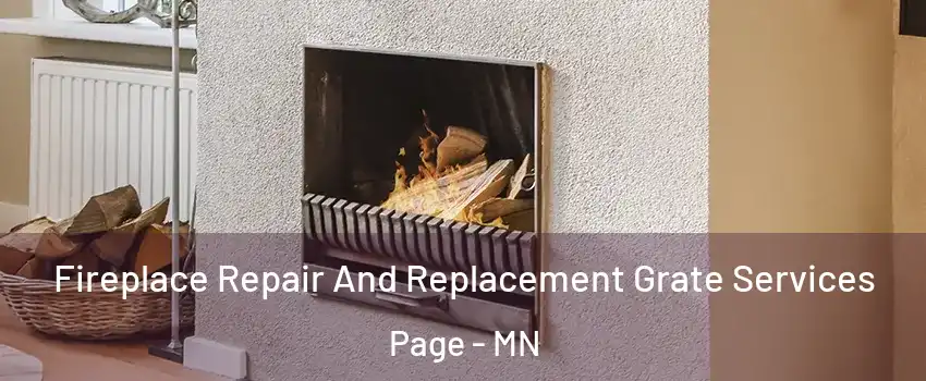Fireplace Repair And Replacement Grate Services Page - MN