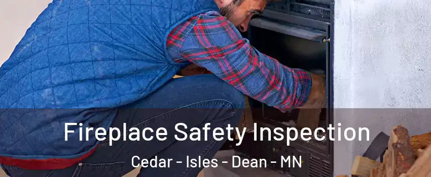 Fireplace Safety Inspection Cedar - Isles - Dean - MN