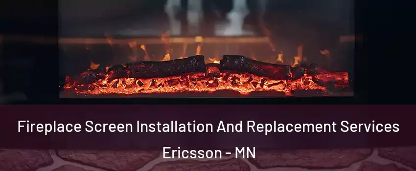 Fireplace Screen Installation And Replacement Services Ericsson - MN