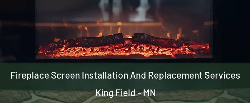 Fireplace Screen Installation And Replacement Services King Field - MN