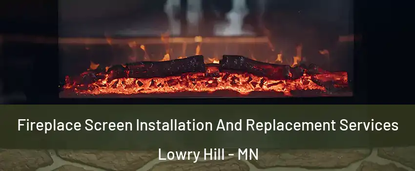 Fireplace Screen Installation And Replacement Services Lowry Hill - MN