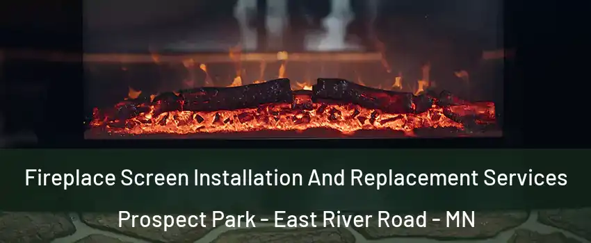 Fireplace Screen Installation And Replacement Services Prospect Park - East River Road - MN