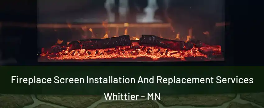 Fireplace Screen Installation And Replacement Services Whittier - MN