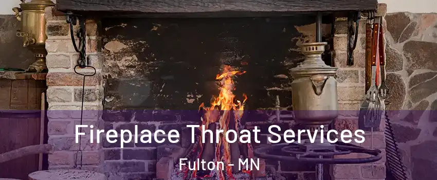 Fireplace Throat Services Fulton - MN