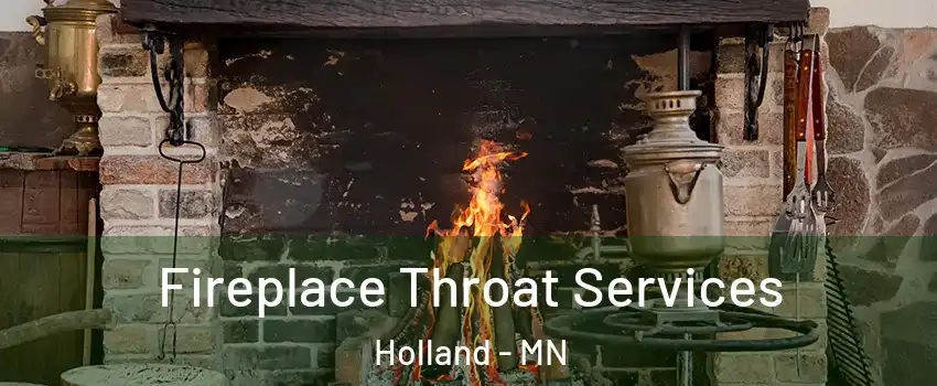 Fireplace Throat Services Holland - MN