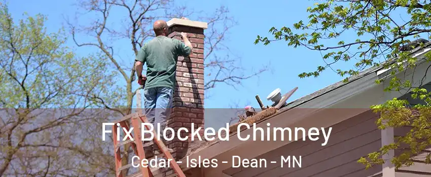 Fix Blocked Chimney Cedar - Isles - Dean - MN