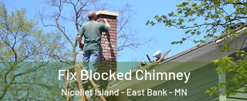 Fix Blocked Chimney Nicollet Island - East Bank - MN