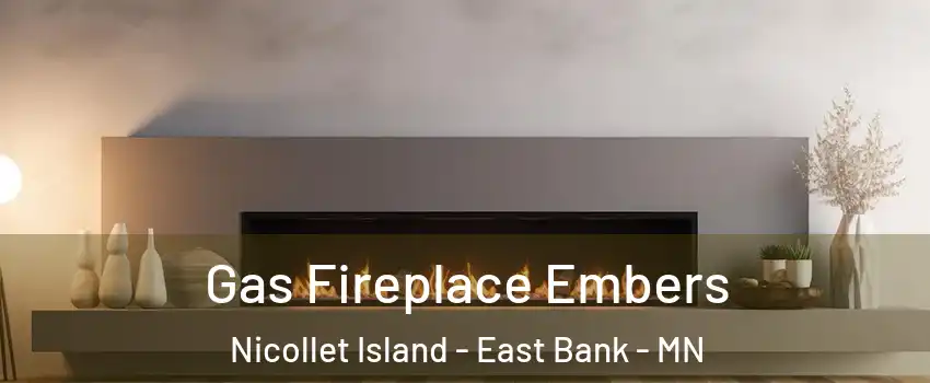 Gas Fireplace Embers Nicollet Island - East Bank - MN