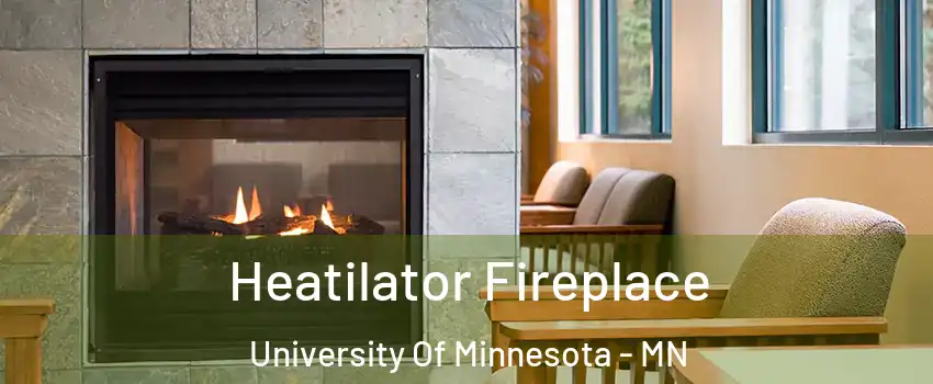 Heatilator Fireplace University Of Minnesota - MN