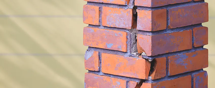 Broken Chimney Bricks Repair Services in Audubon Park, MN