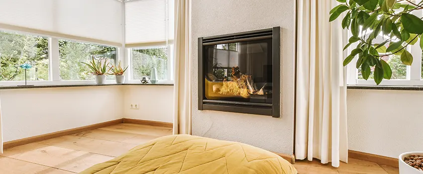 Residential Fireplace Ceramic Glass Installation in Audubon Park, MN