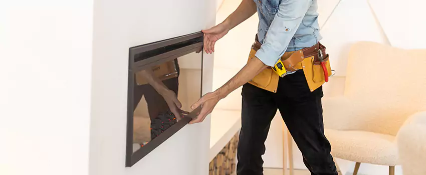 Metal Fireplace Installation in Audubon Park, Minnesota