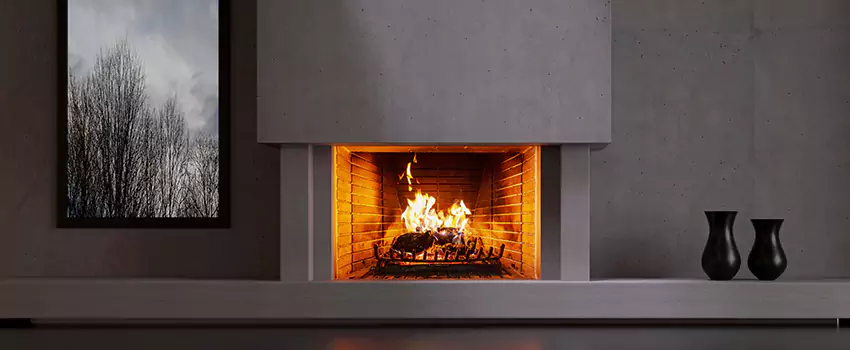 Wood Fireplace Refacing in Audubon Park, MN