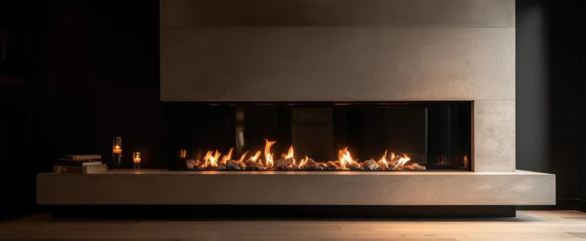 Gas Fireplace Ember Bed Design Services in Audubon Park, Minnesota